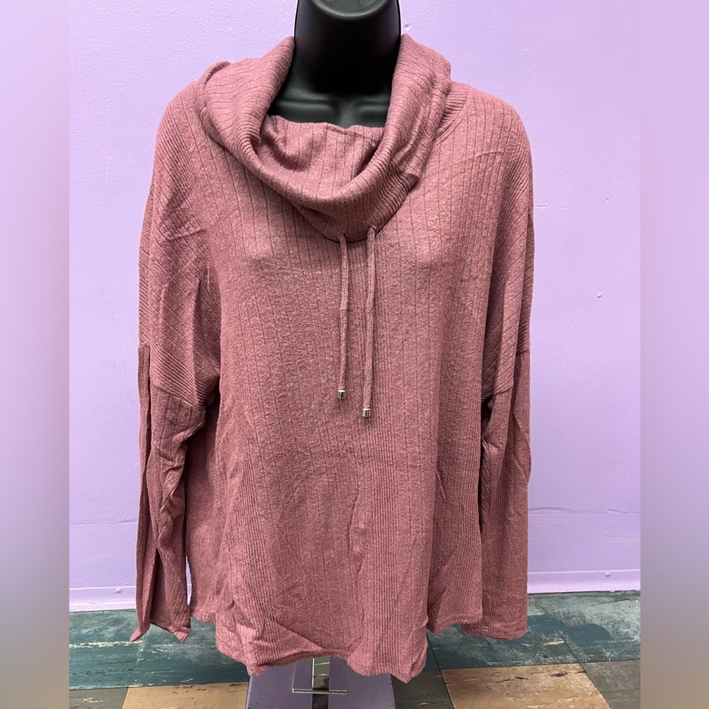 BCX Cowl Neck Knit Sweater